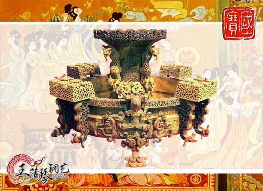 銅尊盤，曾侯乙尊盤，國(guó)寶級(jí)文物之一